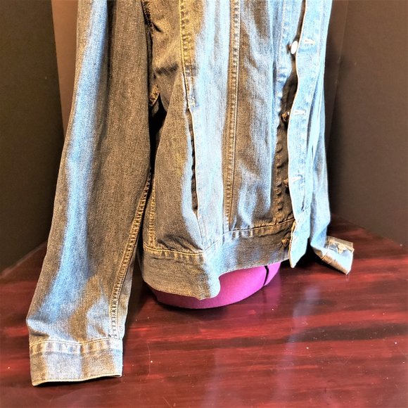 Denim Jacket Art Project 'Led Zeppelin' Vintage - Picture 9 of 9